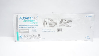 ConvaTec 422607 Aquacel Ag Advanced Antimicrobial Dressing 3.5 x 14inch